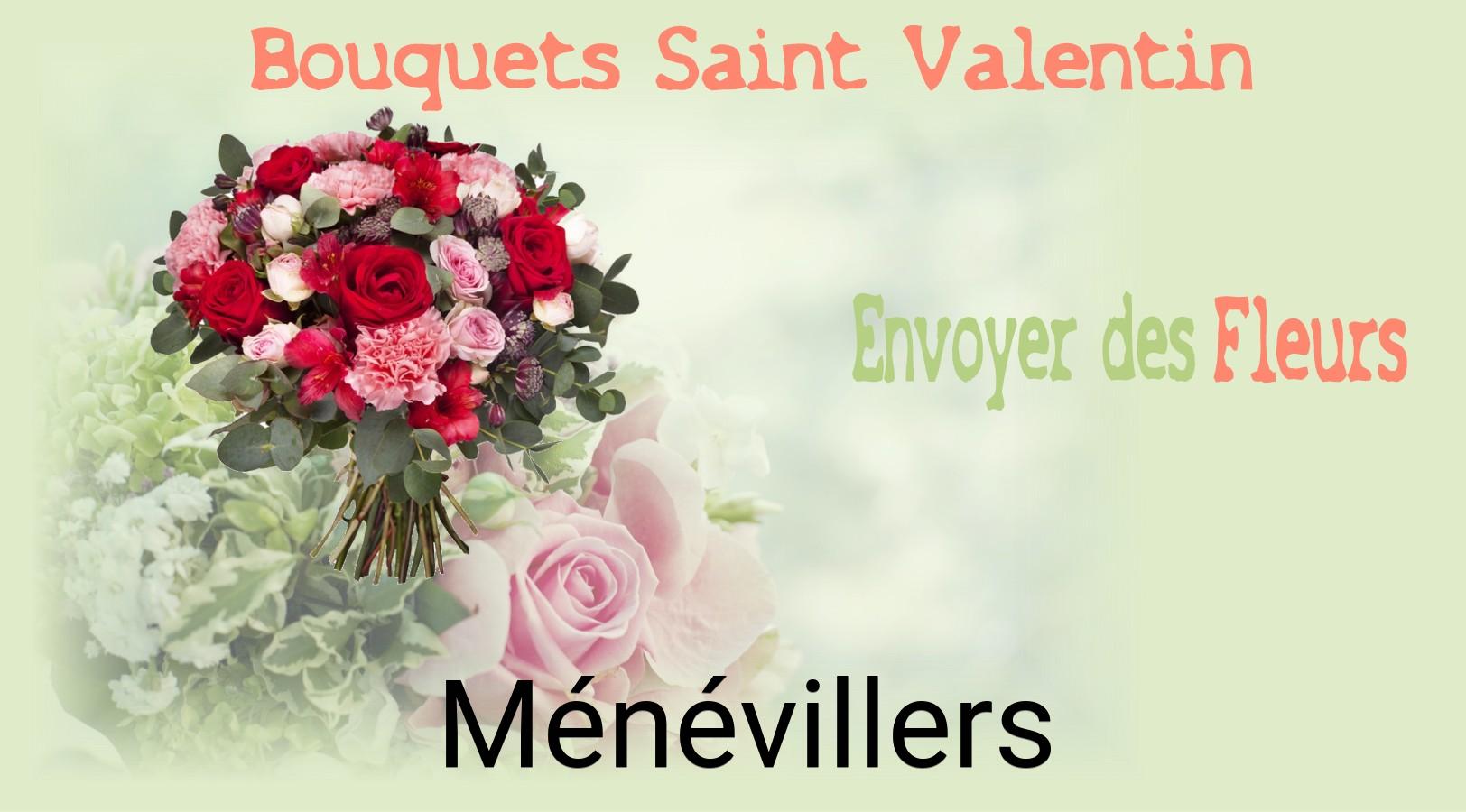 Roses de Saint-Valentin livrées à Ménévillers